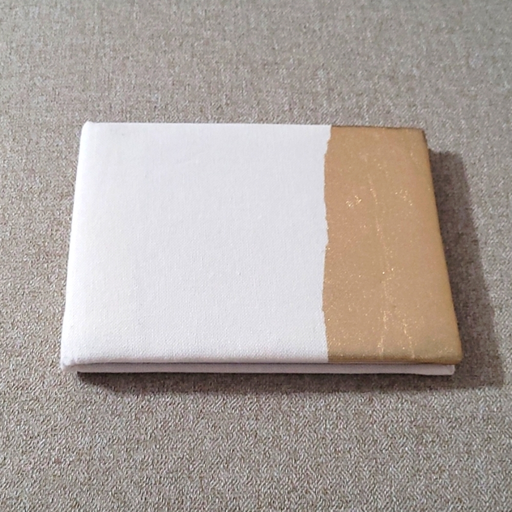 Guest Book white and gold